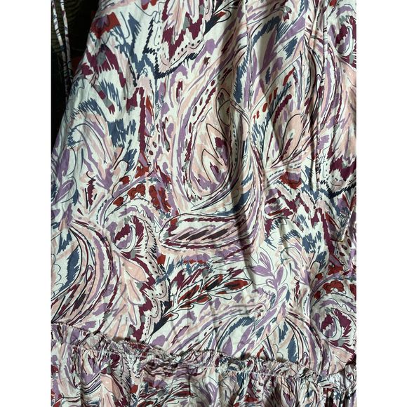 New Anthropologie Paisley Puff-Sleeved Maxi Dress By Love The Label in Assorted - Picture 5 of 6